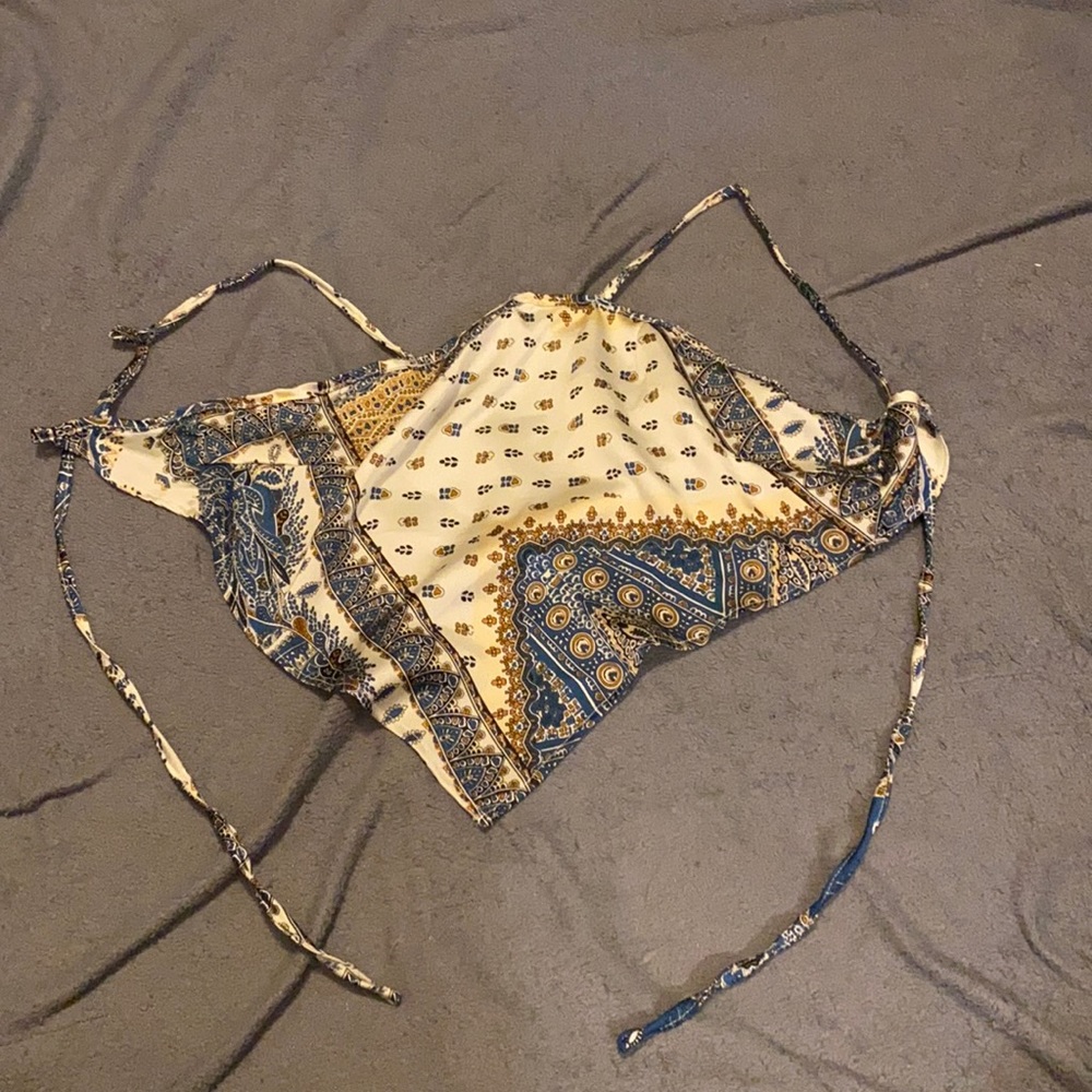 Pattern crop top